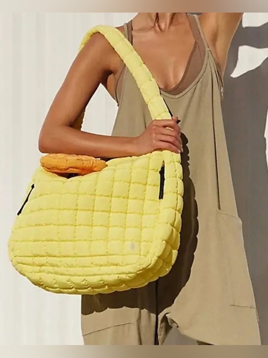Free People Handbags - Free People, Bubble Bag, Yellow, NWT!